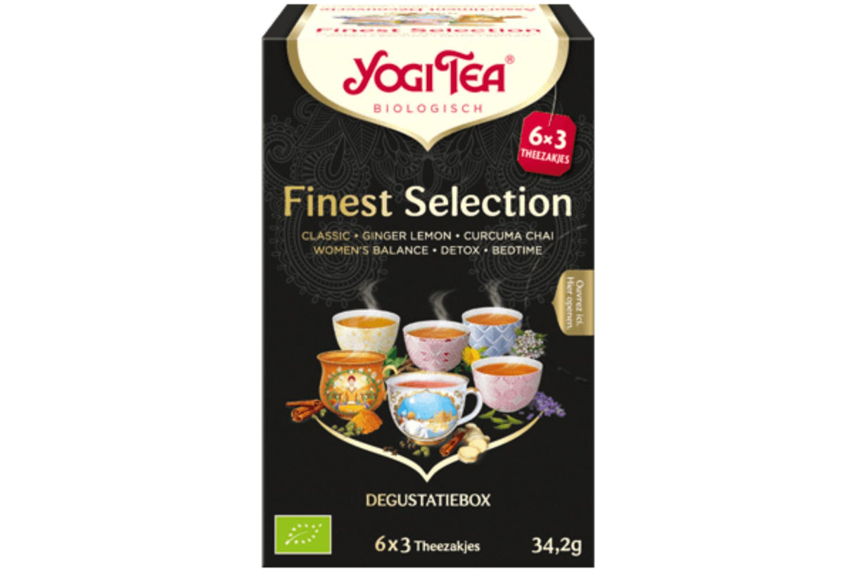 Yogi Tea Finest Selection | 18 Poser | Økologisk