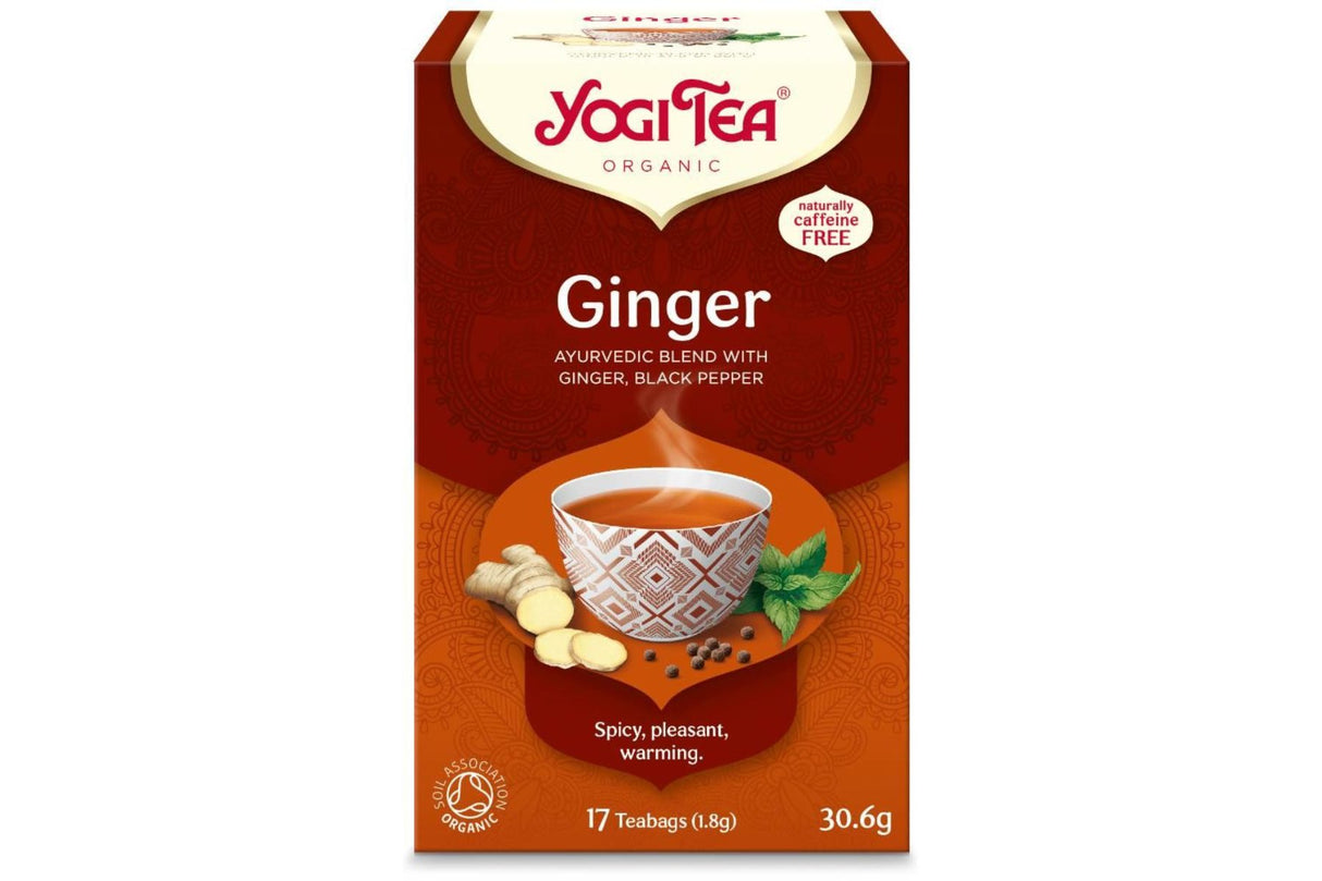 Yogi Tea Ginger | 17 Poser | Økologisk