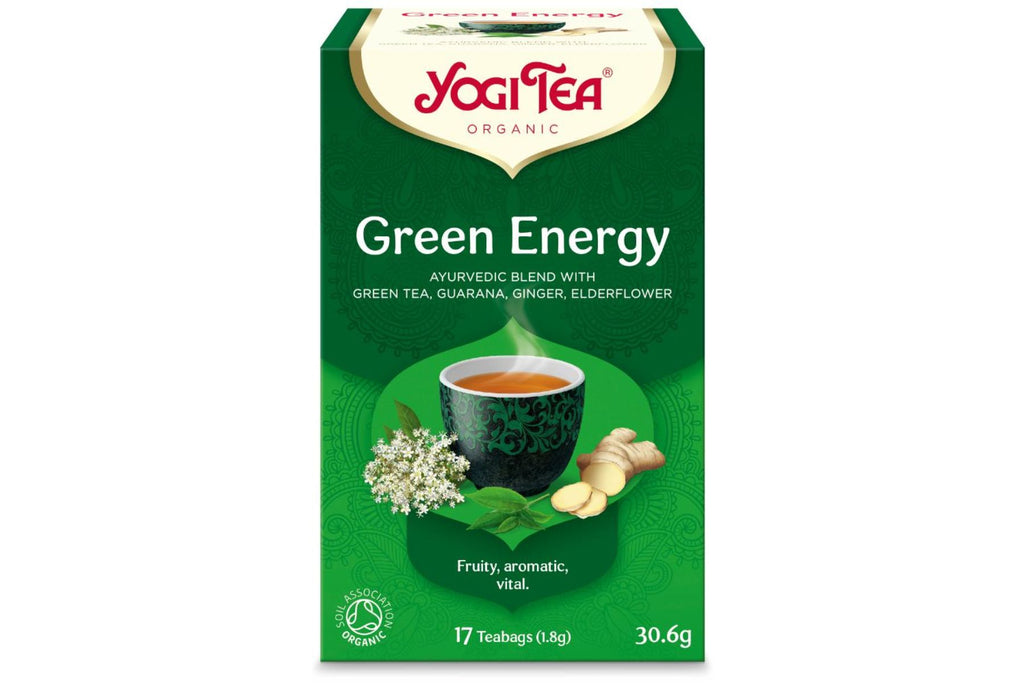 Yogi Tea Green Energy with Kombucha | 17 Poser | Økologisk