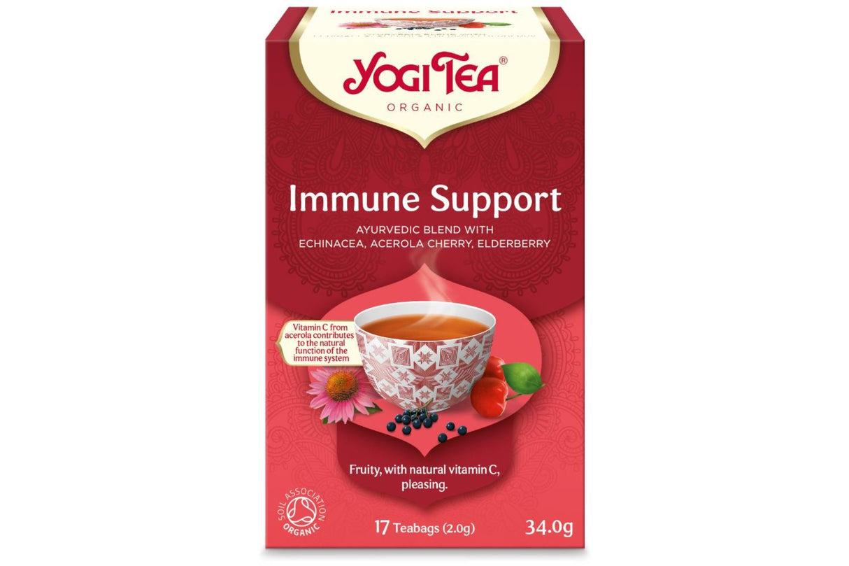 Yogi Tea Immune Support | 17 Poser | Økologisk