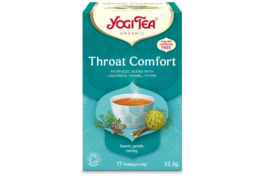 Yogi Tea Throat Comfort | 17 Poser | Økologisk