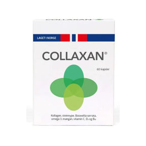 Collaxan 60 kapsler kosttilskudd med kollagen og vitaminer