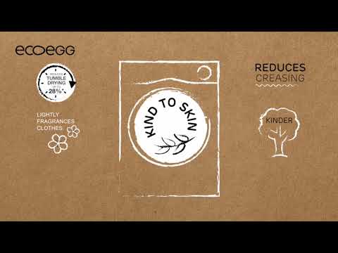 Ecoegg Tørketrommelegg Startpakke (Fresh Linen) | Raskere, Mer Miljøvennlig og Duftende Tørking