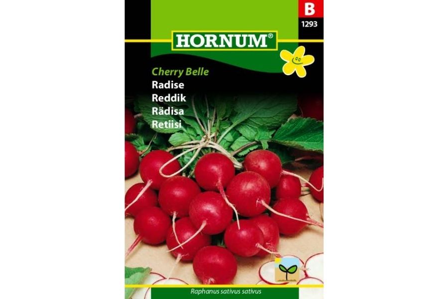 🎁 Frø Reddik ‘Cherry Belle’ – Mild og Delikat Vår- og Høstreddik (100% off)