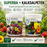 Superba + Kalksalpeter – Komplett næringspakke for sterk vekst og rik avling