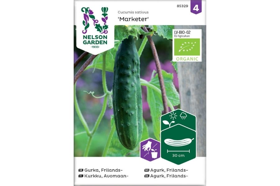 Agurk, Frilands-, Marketer, Organic