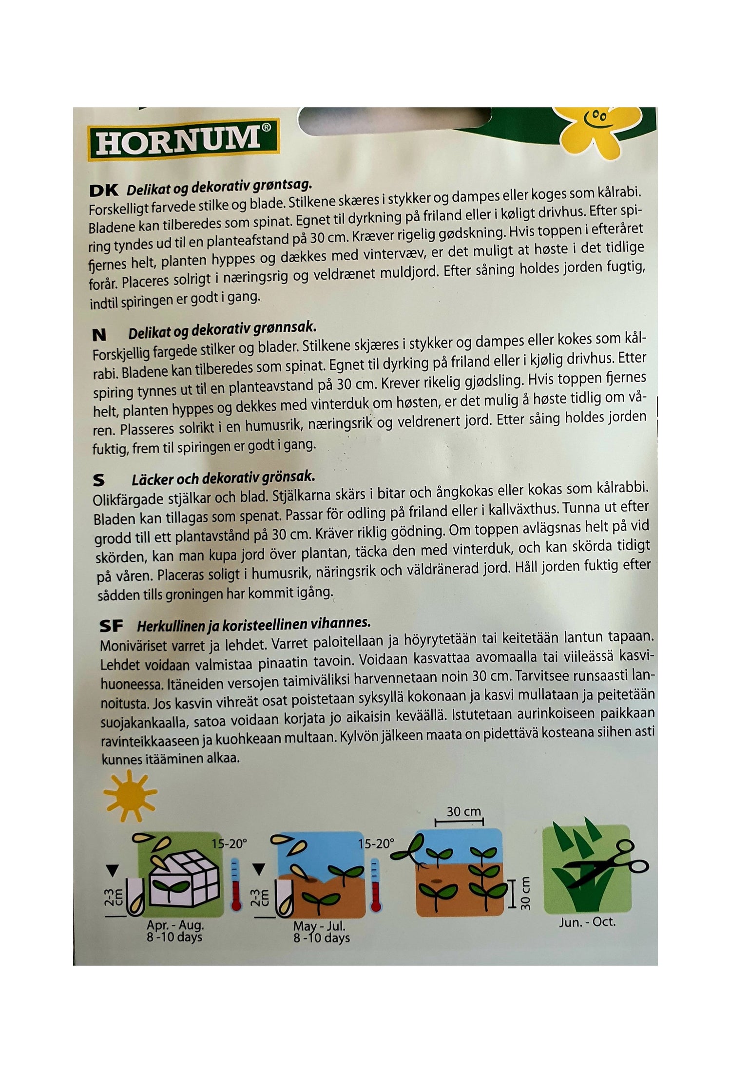 Bladbete 'Bright Lights F1' – Dekorativ og Delikat Grønnsak