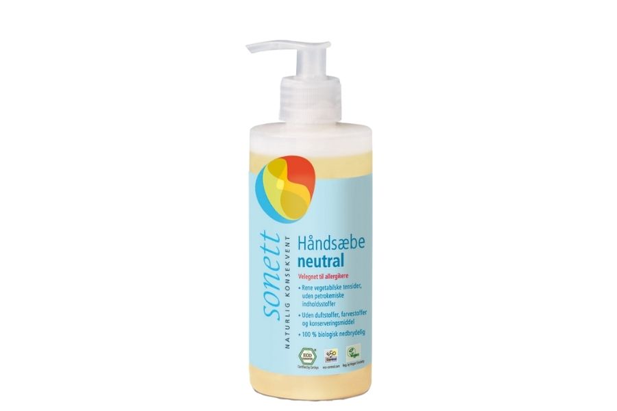 Håndsåpe, sensitiv, 300 ml, økologisk, Sonett