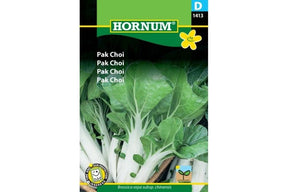 Frisk Pak Choi ‘Green in Snow’ med sprø grønne blader.