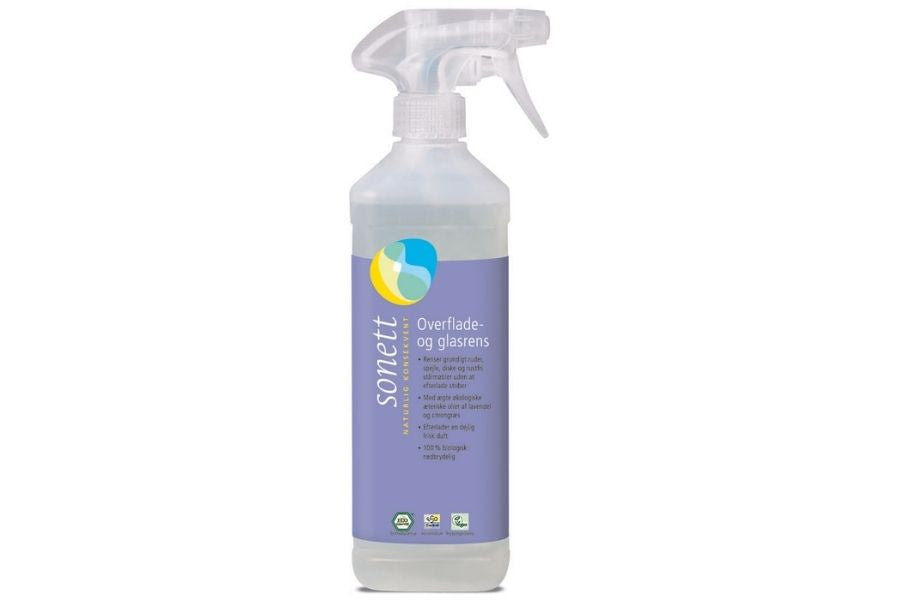 Overflate- og vindusvask, 0,5 l, økologisk, Sonett