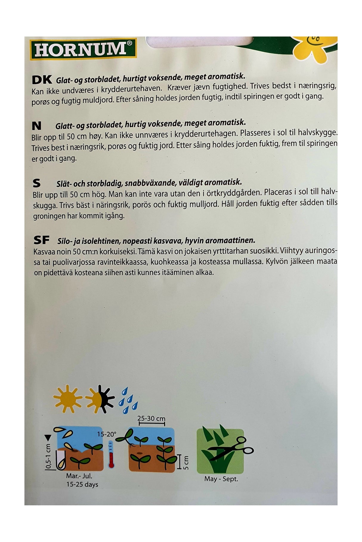 Persille Gigante  - ØKOLOGISK