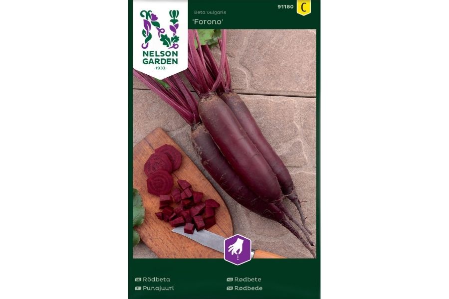 Rødbete 'Forono' – Avlange og Mørkerøde Delikatesser