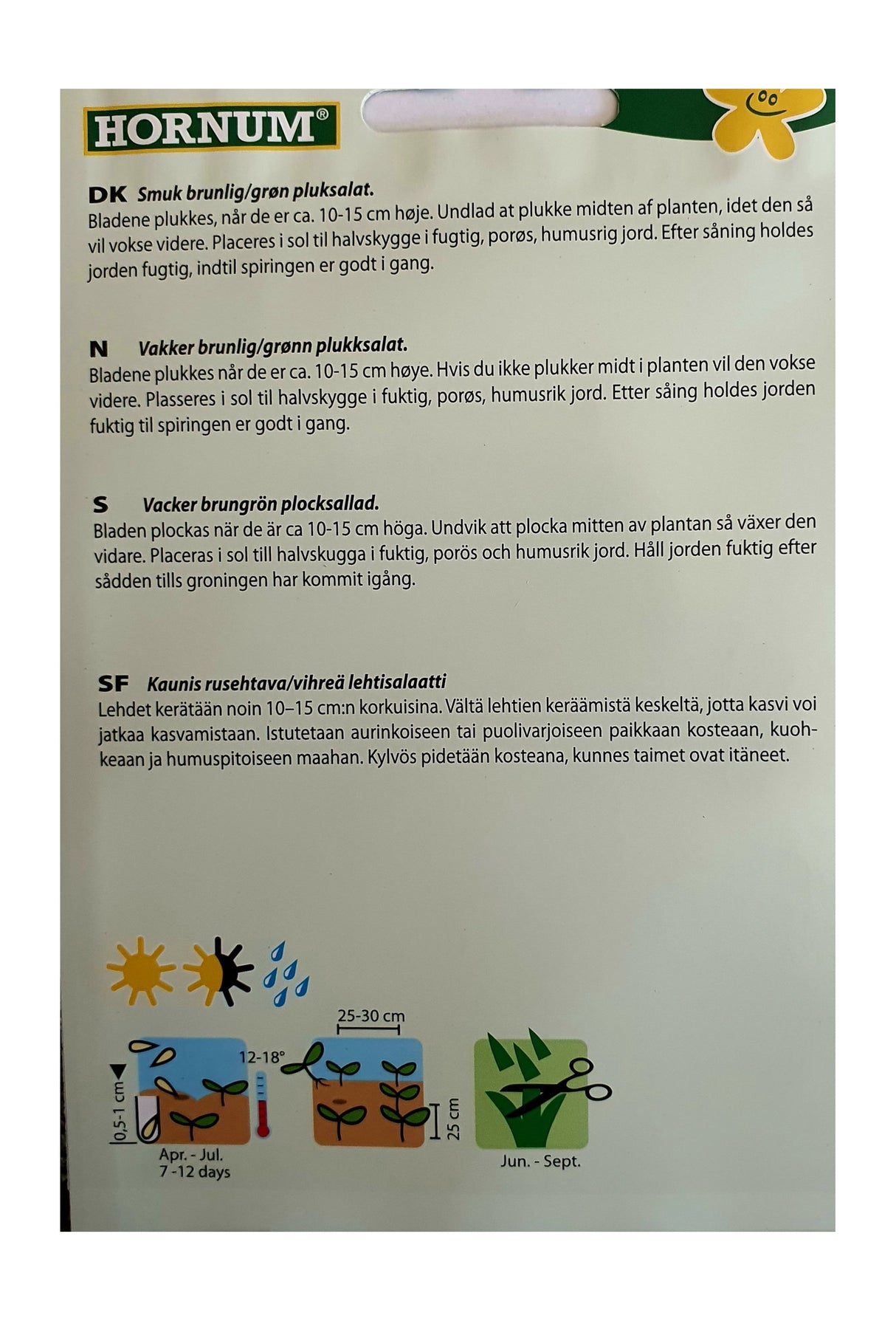 Salat Plukk Amerikanischer