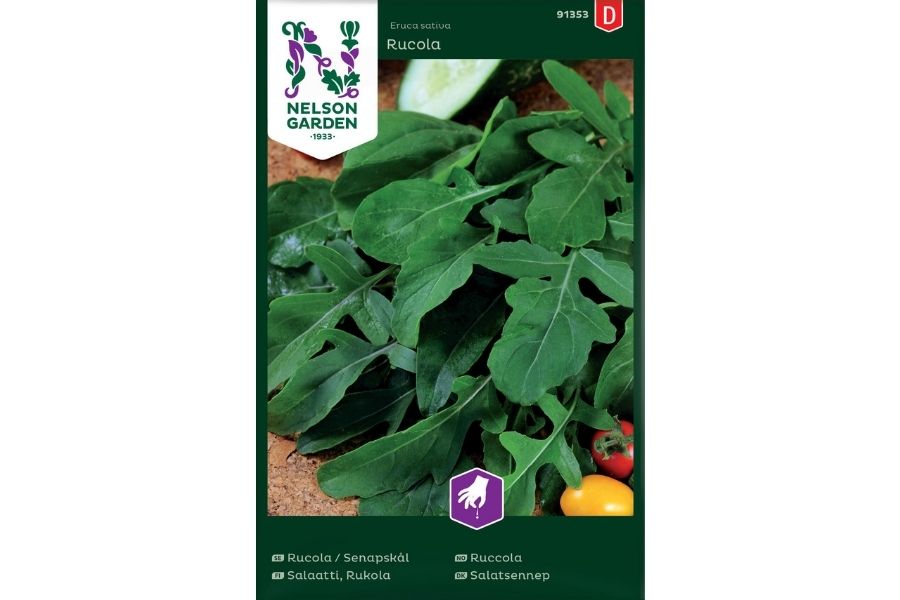 Salatsennep 'Rucola' – Krydret og Allsidig Bladgrønnsak