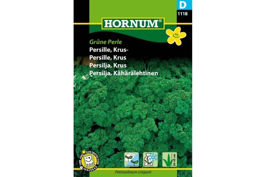 Persillefrø – Krusbladet Grüne Perle | Tett og utbytterik sort