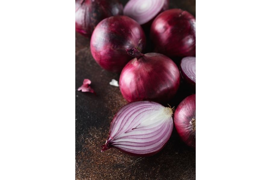 Setteløk ‘Red Baron’ 0,5 kg – Norskprodusert Hovedsort med Intens Rødfarge